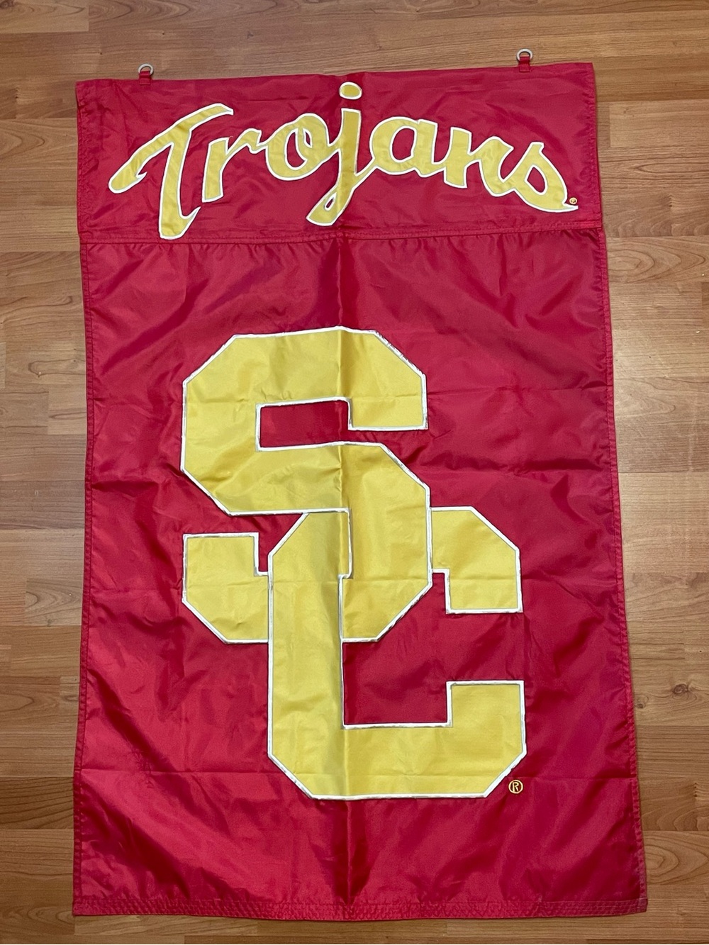 USC Trojans Hanging Banner Flag 43” x 27.5 Football Basketball Stitched